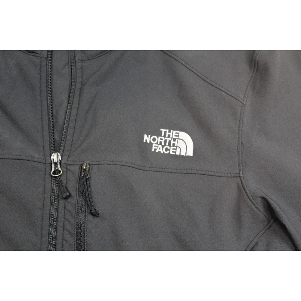 The North Face Apex Bionic Mens Softshell Jacket Black Full Zip XL  FTB0W+TNOW